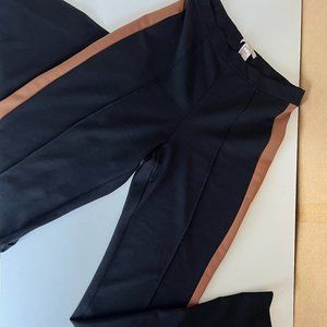 H&M Black and Brown Trousers
